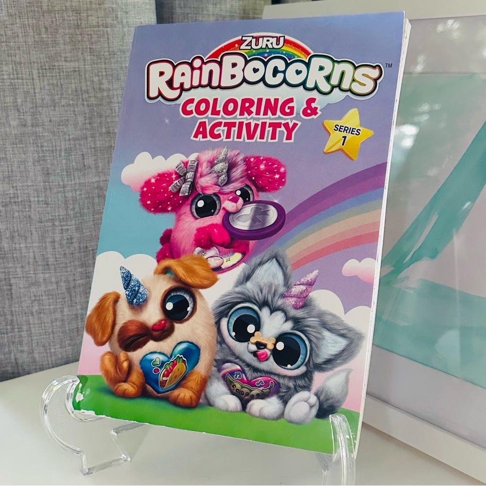 Zuru Rainbocorns Coloring & Activity Series 1 Paperback Book